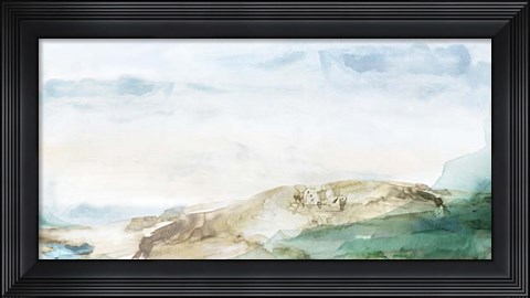 Framed Serene Awakening II Print