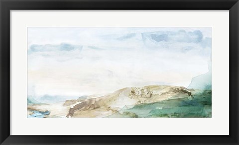 Framed Serene Awakening II Print