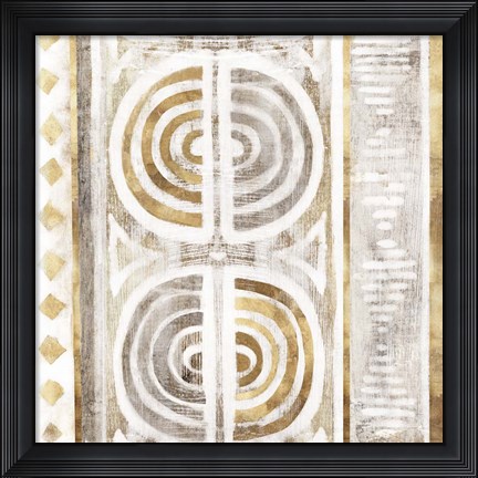 Framed Ancient Treasure I Print