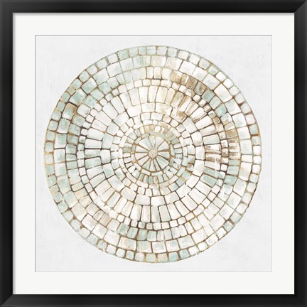 Framed Concentric Ornate Print