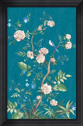 Framed Silk Night Print