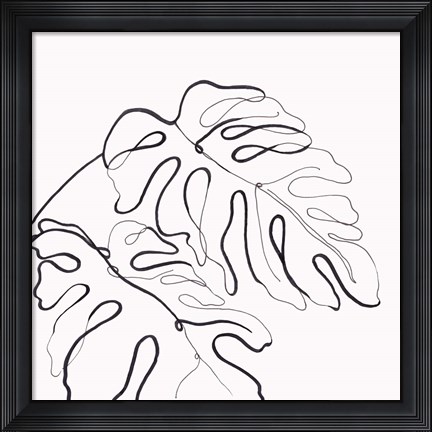 Framed Infinity of Simple I Print