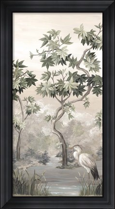 Framed Beneath the Silent Leaves Print