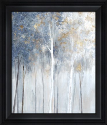 Framed Fog and Gold II Print