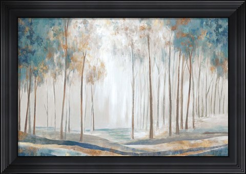 Framed White Rays Print