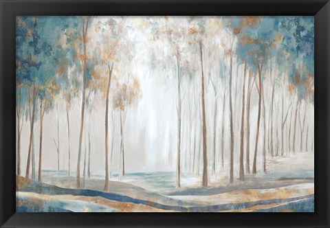 Framed White Rays Print