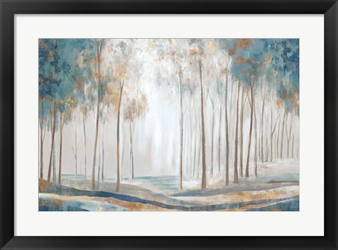 Framed White Rays Print