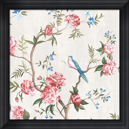 Framed Japanese Silk II Print