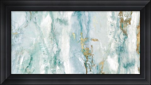 Framed Blue Universe Print