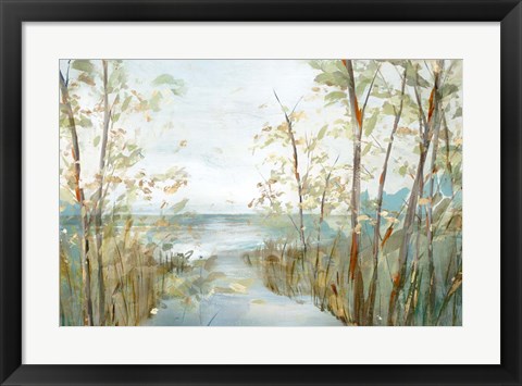 Framed Beach Lookout Print