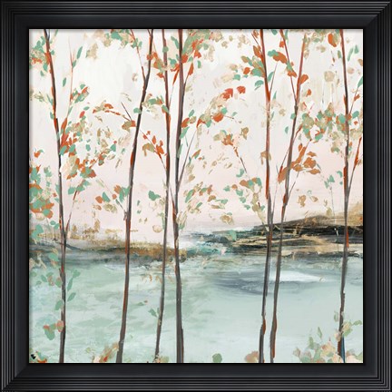 Framed Sage Tree Forest II Print