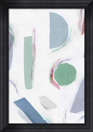 Framed Terrazzo I Print