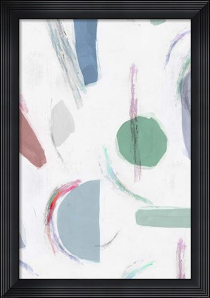 Framed Terrazzo II Print