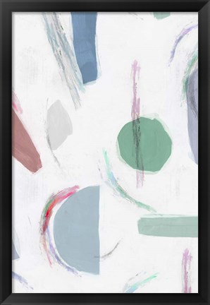 Framed Terrazzo II Print