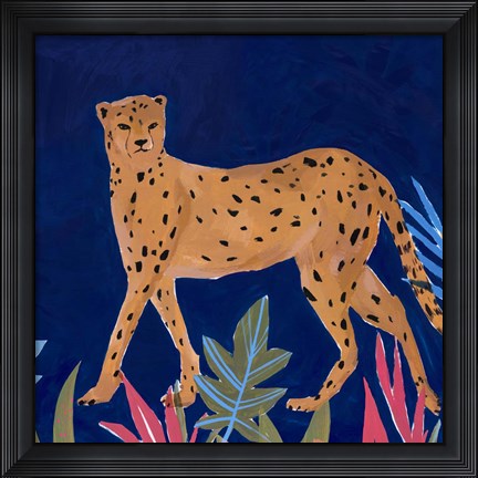 Framed Cheetah I Print