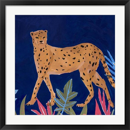 Framed Cheetah I Print