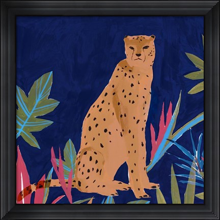 Framed Cheetah II Print