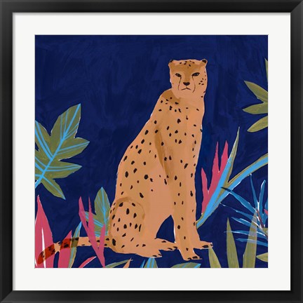 Framed Cheetah II Print