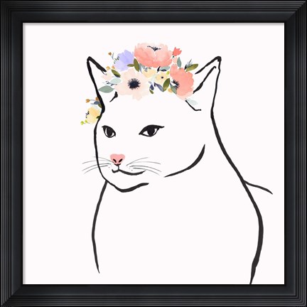 Framed Cleo I Print