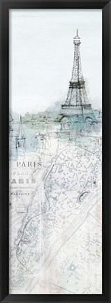 Framed Soir De Paris II Print