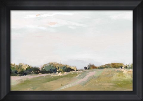 Framed Golden Grasslands Print