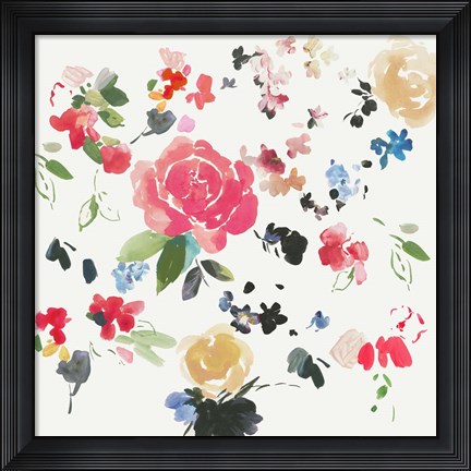 Framed Morning Colors II Print