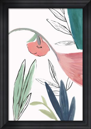 Framed Hidden Beauty I Print