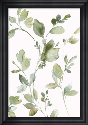Framed Greetings to the Morning I Print