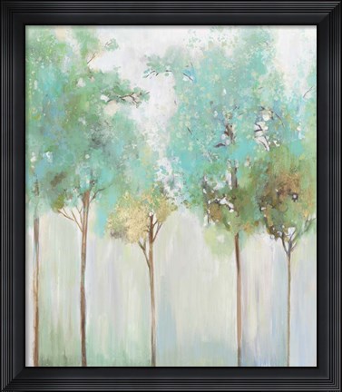 Framed Enlightenment Forest I Print
