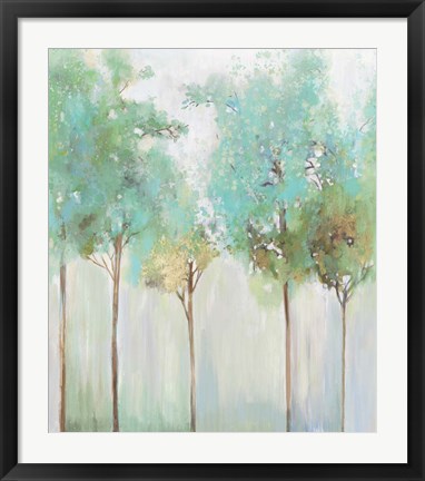 Framed Enlightenment Forest I Print