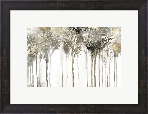 Framed Golden Forest Lookout Print