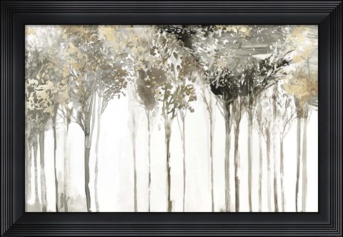 Framed Golden Forest Lookout Print