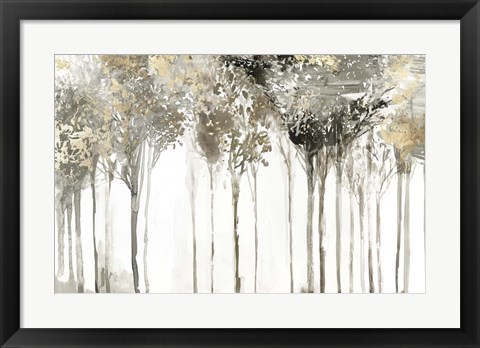 Framed Golden Forest Lookout Print