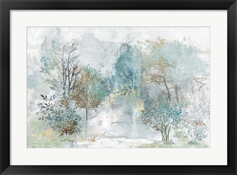 Framed Mysterious Forest Print