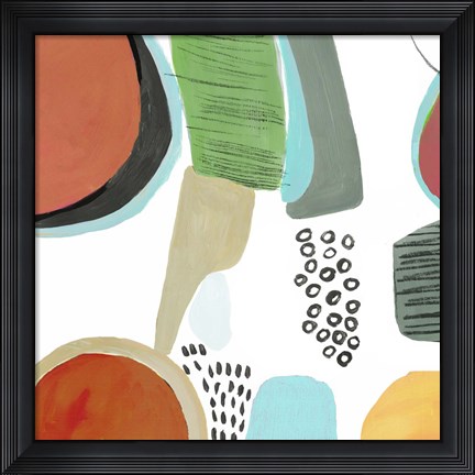 Framed Joyous I Print