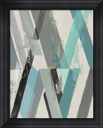 Framed Geometric Percussion Print