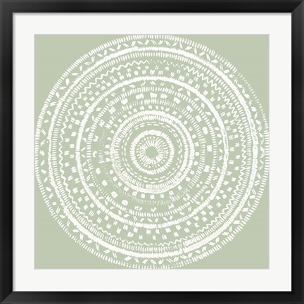 Framed Circles of Life II Print