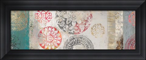 Framed Elegance of the Flow I Print