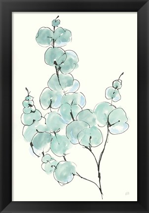 Framed Eucalyptus Branch III Print