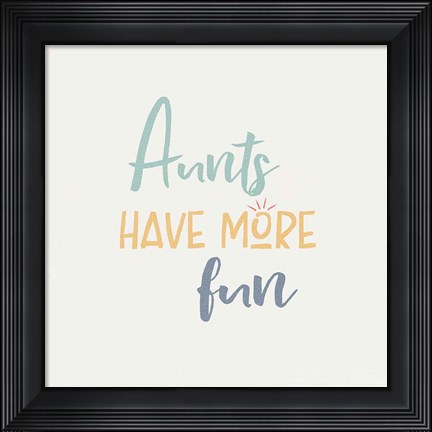 Framed Aunt Inspiration II Color Print