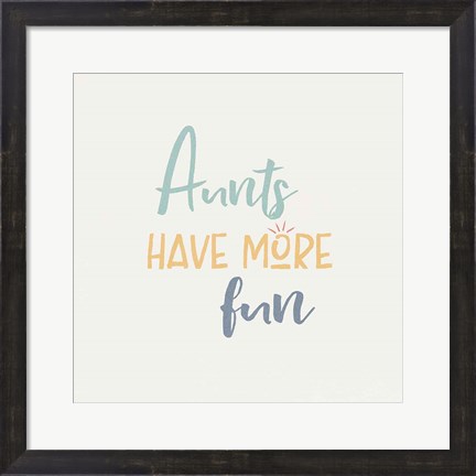 Framed Aunt Inspiration II Color Print