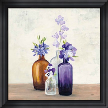 Framed Windowsill Garden II Print