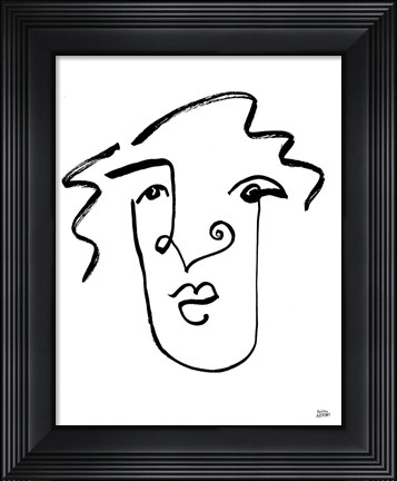 Framed Making Faces VIII Print