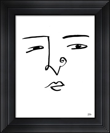 Framed Making Faces VII Print