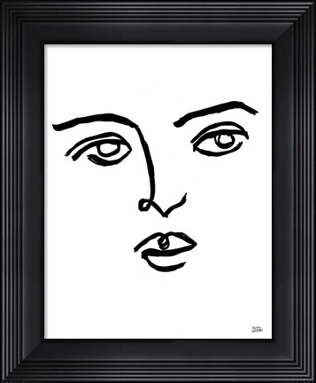 Framed Making Faces VI Print