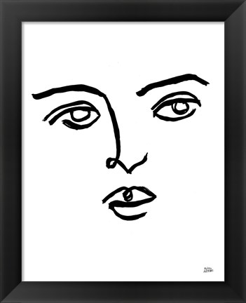 Framed Making Faces VI Print