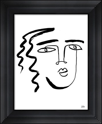 Framed Making Faces V Print
