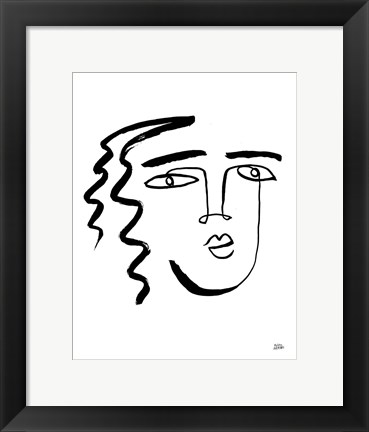 Framed Making Faces V Print