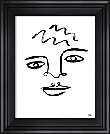 Framed Making Faces IV Print