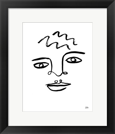 Framed Making Faces IV Print